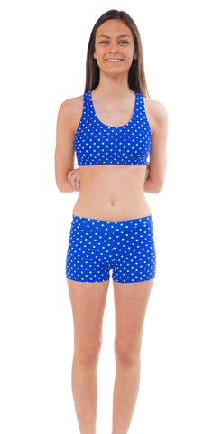 Youth Polka Dot Bootie Short
